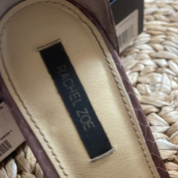 Very Sexy Vintage Rachel Zoe Python Print Stiletto Platform Heels in Rose Hue 🤩 - Picture 14 of 15